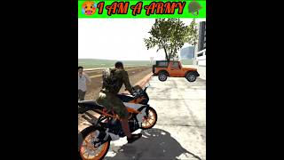 POWER OF INDIAN ARMY indianbikedriving3d youtube viral trending shorts funny [upl. by Theda]