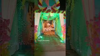 aile more Raja leke Dhol Baja Bhojpuri superhit gana lavkush flower 🌺 🌹 decoration [upl. by Theresa]