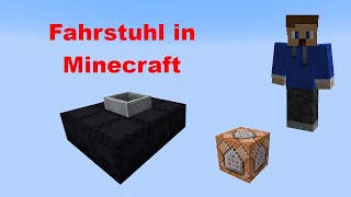 Fahrstuhl in Minecraft  Commandblock Tutorial [upl. by Pruter998]