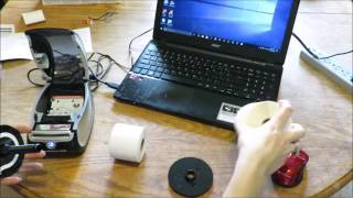 Setting up amp using the DYMO labelwriter 450 [upl. by Neih]