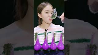 ASMR DRINK COLORFUL BEVERAGES 🥤 빠른 식수 oruçlu içme suyu DRINKING WATER FAST ASMR [upl. by Sixel]