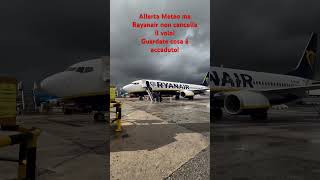 Potevano evitare  ⚠️🫣ryanair maltempo allertameteo live partenza followme campania [upl. by Nnahgiel]