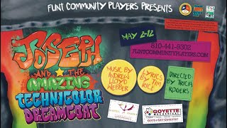 Trailer JOSEPH AND THE AMAZING TECHNICOLOR DREAMCOAT at Flint Community Players [upl. by Akamaozu]