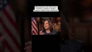 Trump Gains Momentum Harris Faces Interview Reaction donaldtrump kamalaharris 2024elections [upl. by Ainivad813]