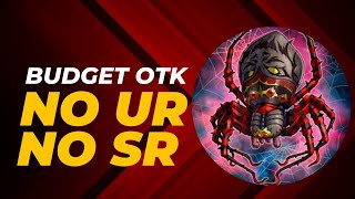 Budget OTK For XYZ Cup  No URSR Deck Build YuGiOh Master Duel [upl. by Garihc]