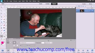 Photoshop Elements 12 Tutorial Cropping Images Adobe Training Lesson 133 [upl. by Mandell642]