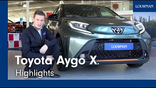 Toyota Aygo X 2022  meer Aygo dan ooit  Louwmannl [upl. by Atirak]