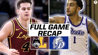 Loyola Chicago WINS MVC Championship Title For 2nd Straight Season FULL Highlights I CBS Sports HQ [upl. by Otis]