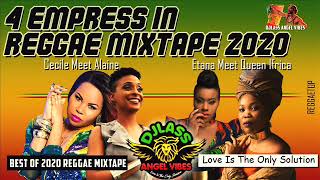 4 Empress In Reggae Best Of Reggae PART 1 Alaine Meets Cecile Etana and Queen Ifrica June 2020 [upl. by Pietro]