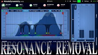 MAutoDynamicEQ Resonance Removal [upl. by Florina]