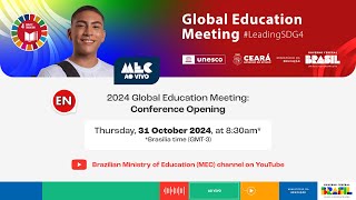 MECAoVivo  2024 Global Education Meeting Launch of the 20245 Global Education Monitoring Report [upl. by Anisor]