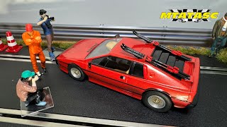 Scalextric James Bond Lotus Esprit Turbo Slot Car [upl. by Akoek]