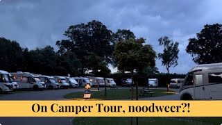 236 On Camper Tour noodweer [upl. by Ardnua]