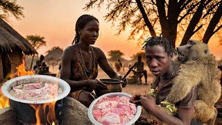 Hadzabe Tribes Shocking Baboon Hunting TRADITION Revealed [upl. by Chisholm]