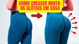 Como crescer MUITO os glúteos em casa  Funciona muito [upl. by Ellah]