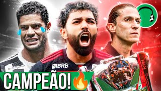 ♫ FLAMENGO PENTACAMPEÃO DA COPA DO BRASIL 🏆  Paródia Menina de Vermelho  MC Menor JP [upl. by Particia979]