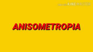 Anisometropia  Isometropia  optometry sharp vision [upl. by Nido713]