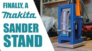 Makita Belt Sander Stand build [upl. by Myke618]