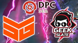 TEAM SMG vs GEEK SLATE  DPC SEA 2023 SPRING TOUR DIVISION 1 DOTA 2 [upl. by Macmullin]