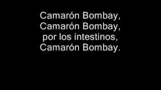 Divididos  Camarón Bombay Con Letra [upl. by Esiahc]