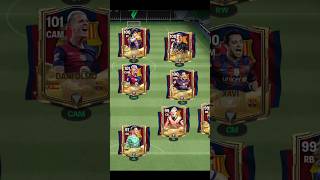 Best Barcelona Squad XI 🤯 fcmobile fifamobile shorts [upl. by Widera]