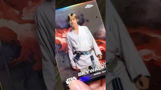 2024 Star Wars Topps Chrome Luke Skywalker Refractor [upl. by Ymmac]