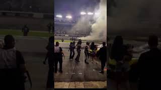 Side angel of Joey Logano coming down pit road at the end of the race richmondraceway [upl. by Elyad]