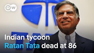 Why was business leader Ratan Tata so beloved in India  DW News [upl. by Batish]