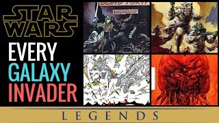 Star Wars Invaders From Other Galaxies and Dimensions Explained  Star Wars Legends Lore [upl. by Jezebel]