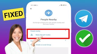 Comment résoudre le problème des personnes à proximité qui ne saffichent pas sur Telegram [upl. by Aidnama]