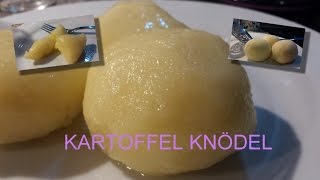 ☆ ☆ ☆ Kartoffelklöße selber machen  Anleitung für Kartoffel Knödel  ☆ ☆ ☆ [upl. by Lehplar]