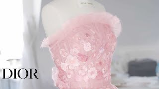 Miss Dior Rose N’Roses the new fragrance – The SavoirFaire behind the creation of the new dress [upl. by Dimitry452]