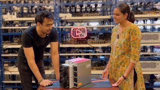 She bought her First Asic Miner from us 🔥 🚀 Antminer S19J pro 104th  Crypto Mining India Crypto [upl. by Brackely188]