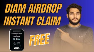 Diam Airdrop Claim Process  Diamante Airdrop For All Users [upl. by Aubyn]