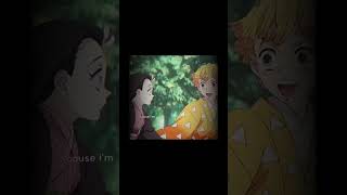 Snowman Sia  Lyrics Zenitsu x Nezuko shorts foryou viralvideo demonslayer nezuko zenitsu [upl. by Calore]