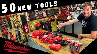 50 NEW Tools from Milwaukee  Do You have Tool Deficiency [upl. by Ahsimot749]