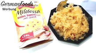 Mildessa Mildes Sauerkraut mit Speck von Hengstenberg Online kaufen [upl. by Jania]