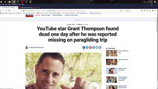 Grant Thompson  King of Random has passed away in a paragliding accident [upl. by Kylynn]