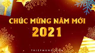 Thiệp năm mới 2021  Hình ảnh thiệp chúc mừng năm mới 2021 cực đẹp [upl. by Schwartz]