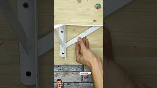 Remember this trick How To Hang Shelf Brackets Easy Step By Step viralshots diy shorts tricks [upl. by Annaul879]