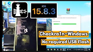 Checkra1nWindows Jailbreak iOS 1583 on iPhone 7 got successful  No required USB Flash [upl. by Flannery229]