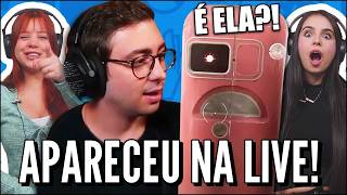 A DUBLADORA DA GELADEIRA SAFADA APARECEU NA LIVE DO ALANZOKA KKKKK  MELHORES CLIPS DAS LIVES [upl. by Nnayhs]