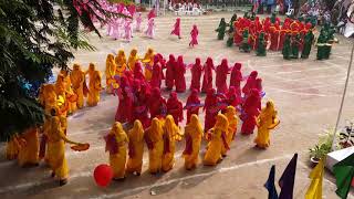 Manarat Dhaka International School amp College Colorful display [upl. by Nalat264]