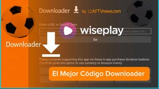 Wiseply en tu Fire Tv Stick Android  Codigo Downloader [upl. by Huntlee203]