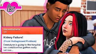 MY SIMS HAVING KIDNEY FAILURE  Ep 43  Runaway Teen Pregnancy  The Sims 4 [upl. by Hillie]