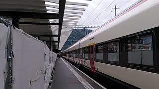 SBBCFFFFS Giruno RABe501 009 a Lugano 26062024 [upl. by Acirne]