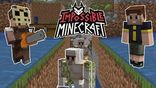 The IMPOSSIBLE Iron Farm  Impossible Minecraft  Episode 2 [upl. by Retloc]