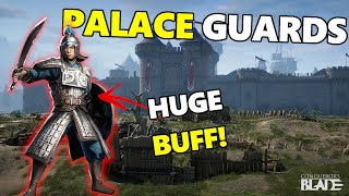 Conquerors Blade  Palace Guards Got A HUGE BUFF [upl. by Eanad48]