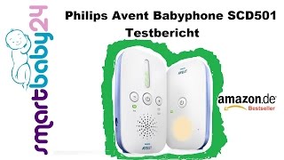 Philips Avent Babyphone SCD501 Testbericht [upl. by Ruttger]