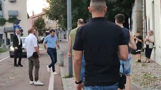 Arrivo di Matteo Salvini a Muggiò [upl. by Gairc]